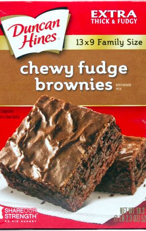 Duncan hines fudge brownie box recipe
