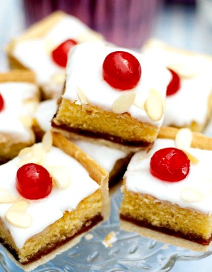 Easy bakewell tart recipe with icing