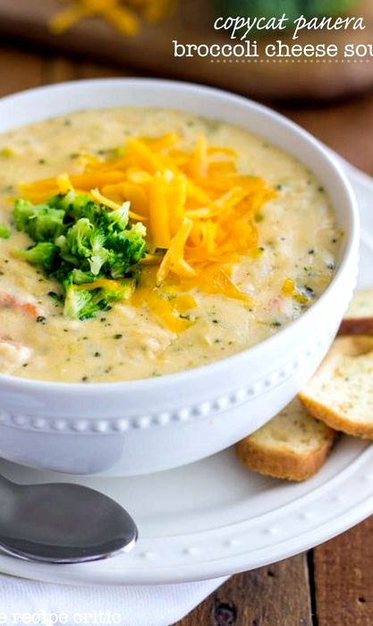 Easy cheesy broccoli soup recipe