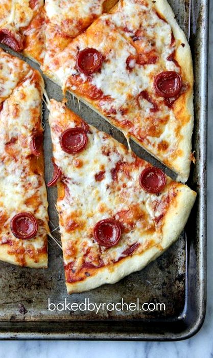 Easy cornmeal pizza crust recipe