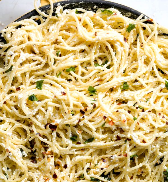 Easy pasta with ricotta recipe