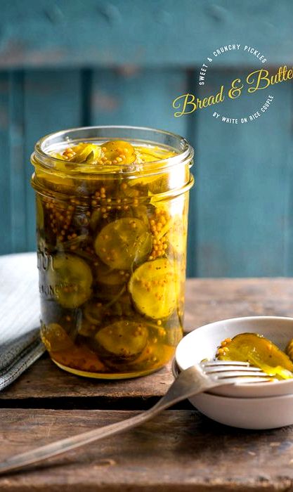 Easy pickle recipe bread and butter
