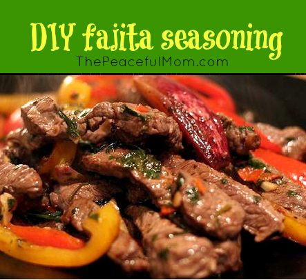 Easy steak fajita seasoning recipe