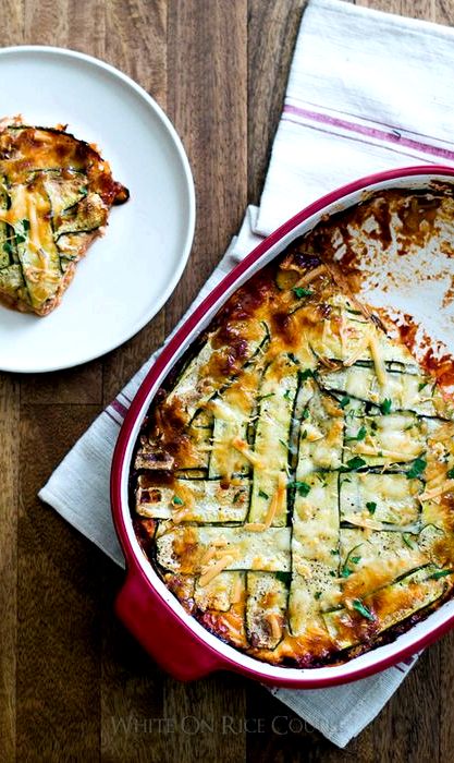 Easy vegetarian zucchini lasagna recipe