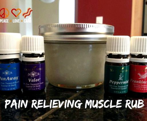 Essential oil blend recipe for muscle pain