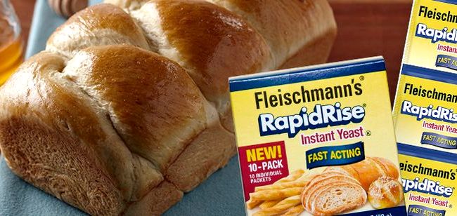 Fleischmanns rapidrise yeast bread recipe