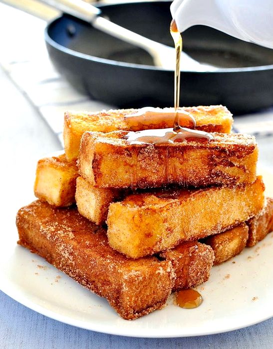French toast sticks recipe without milk