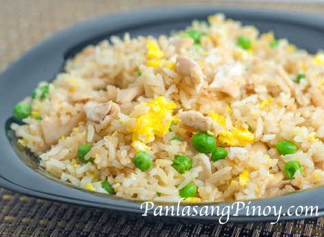 Fried rice recipe with egg