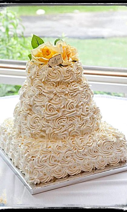 Frosting recipe for wedding cake flowers