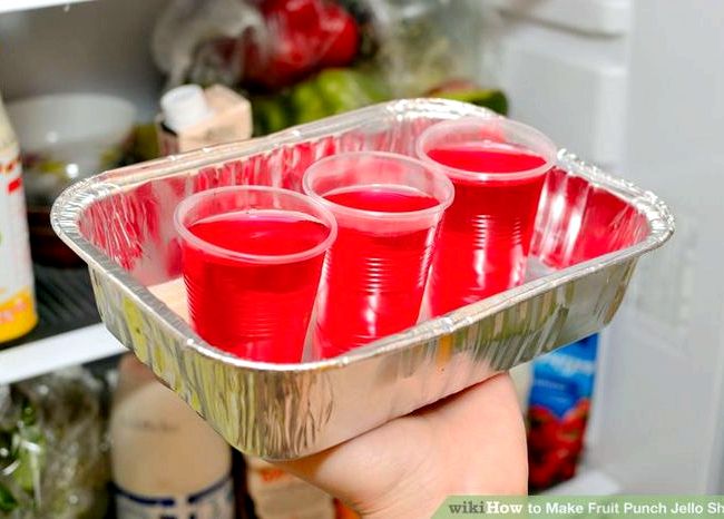 Fruit punch jello shots recipe