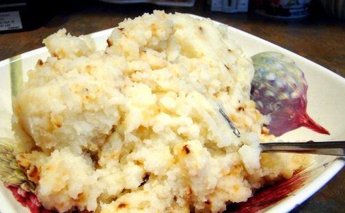 Garlic and onion mashed potatoes recipe