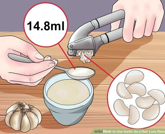 Garlic recipe for hair growth