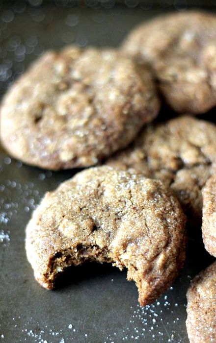 Ginger molasses oatmeal cookies recipe