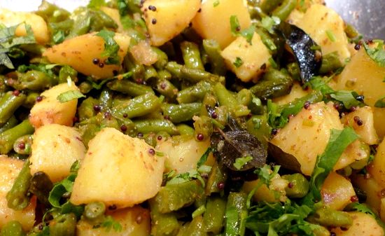Green beans and potatoes recipe