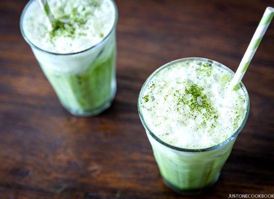 Green tea ice milk recipe