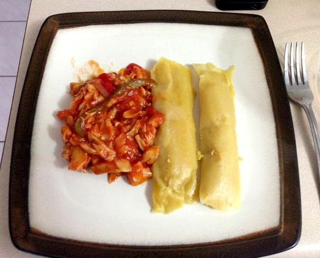 Guanimes con bacalao recipe ingredients