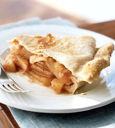 Healthy apple pie recipe with premade crust