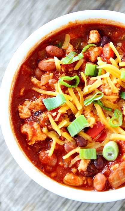Healthy chili recipe slow cooker