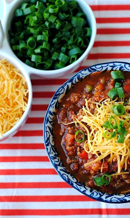 Healthy turkey chili recipe without tomatoes