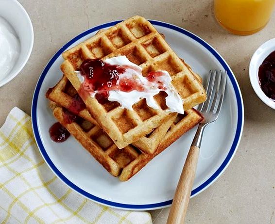 Healthy waffle recipe food network