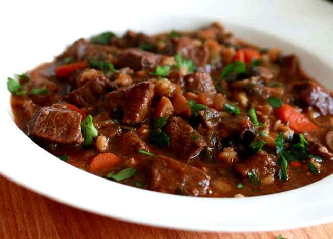 Hearty beef barley stew recipe