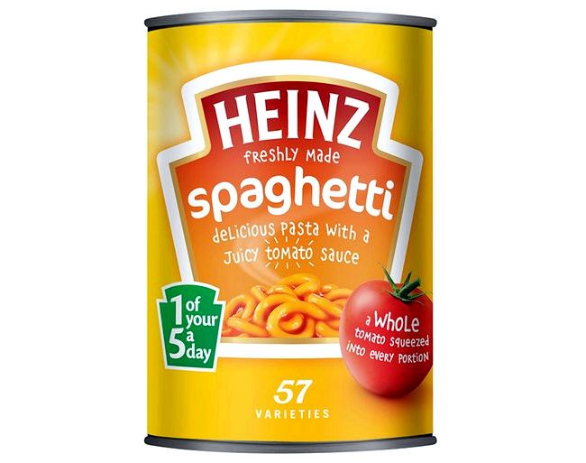 Heinz spaghetti in tomato sauce recipe