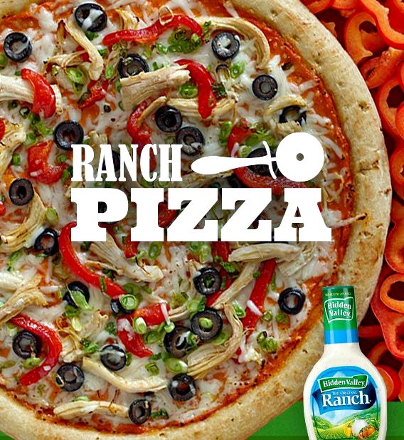 Hidden valley ranch pizza recipe