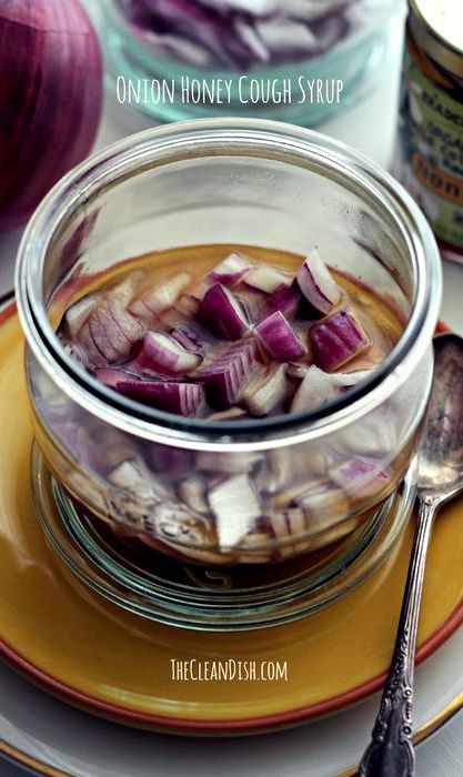 Homemade onion cough syrup recipe