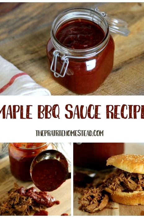 Honey maple bbq sauce recipe