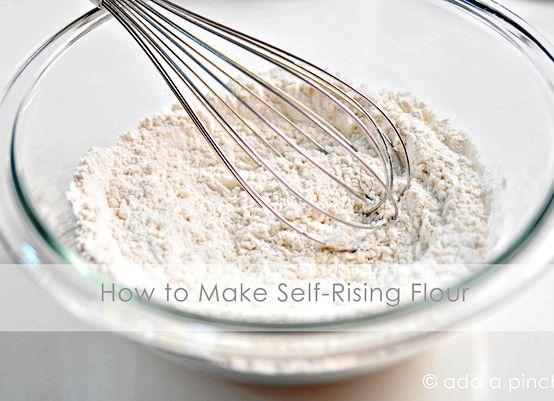 How to substitute baking powder for self-rising flour recipe
