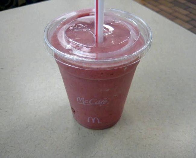 Iced coffee mcdonalds recipe strawberry banana smoothie