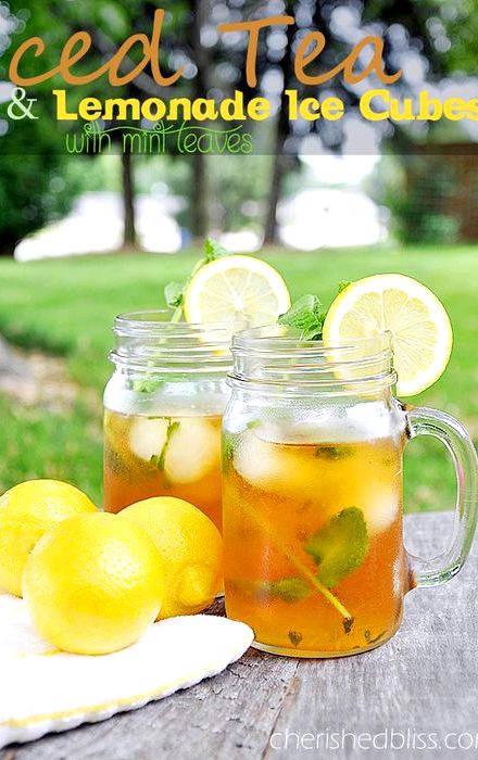 Iced tea recipe lemonade from lemon