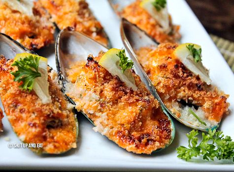 Japanese baked mussels dynamite sauce recipe