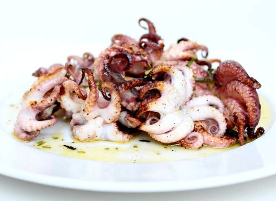 Japanese grilled baby octopus recipe