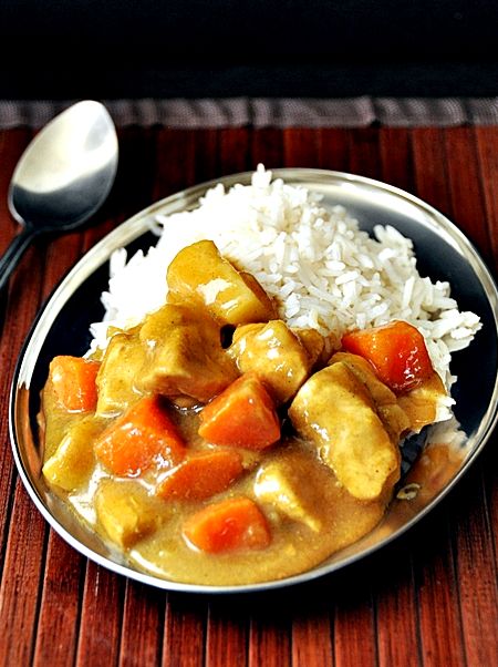 Japanese vegetarian curry recipe scratch