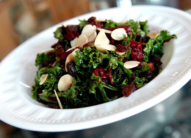 Kale and beet salad dressing recipe