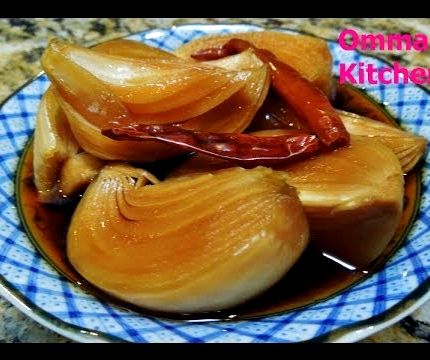 Korean soy sauce pickles recipe