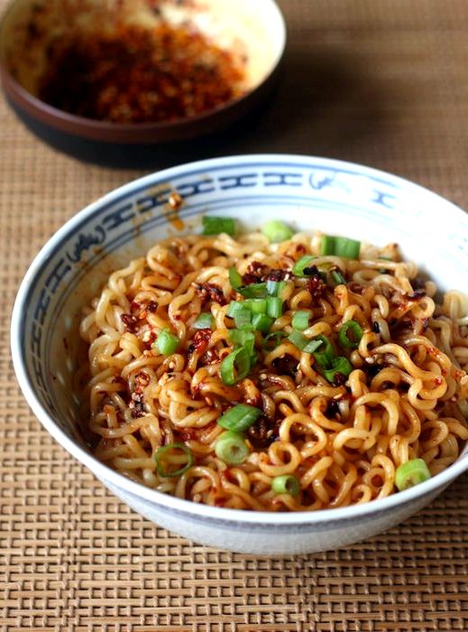 Korean spicy ramen noodles recipe