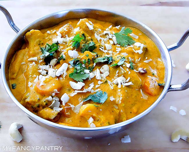 Korma curry recipe vegetable curry