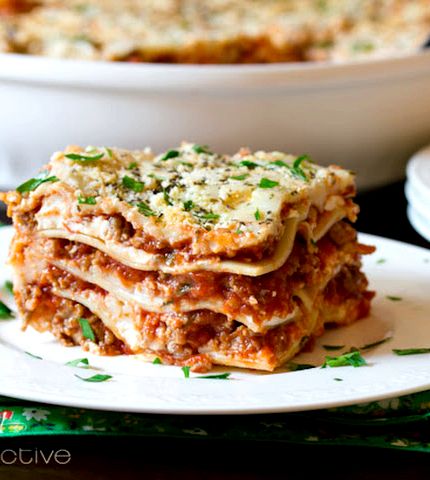 Lasagna recipe ricotta or cottage cheese