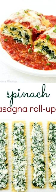 Lasagna roll ups recipe skinny girl