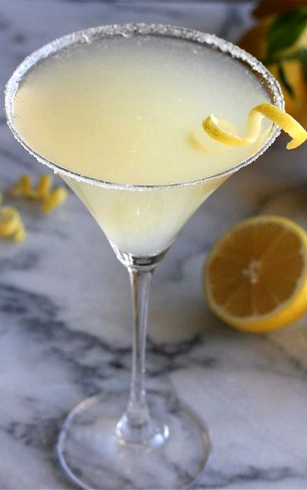 Lemon drop martini with simple syrup recipe