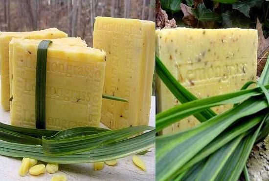 Lemongrass cold process soap recipe