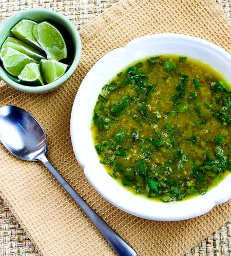 Lentils and spinach indian recipe