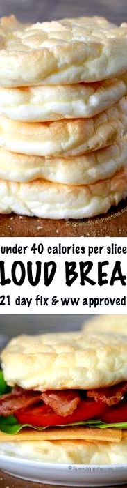 Low calorie bread substitute recipe