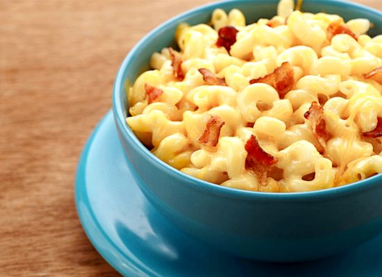 Mac and cheese with bacon recipe easy