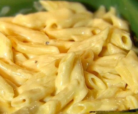 Mac and cheese with penne pasta recipe