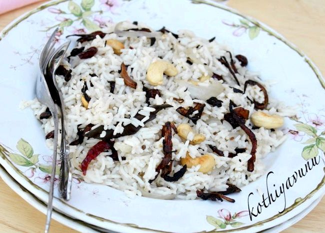 Malabar ghee rice recipe video
