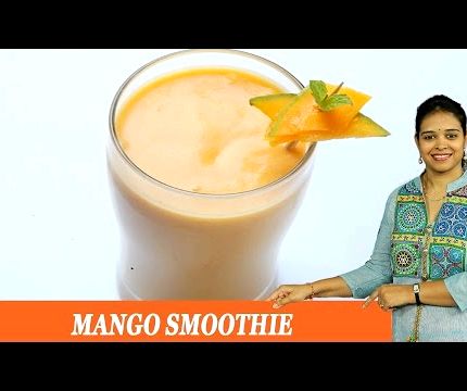Mango milkshake vah chef recipe