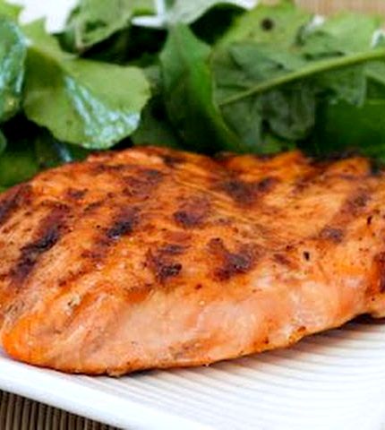 Maple syrup and brown sugar salmon recipe